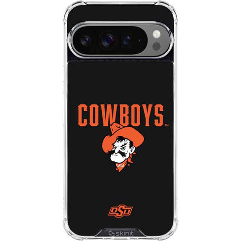Oklahoma State University OSU Ride Em Cowboy Google Pixel 10 Pro XL Clear Case